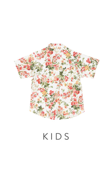 BOYS Artisanal Porcelain Mandarin Shirt